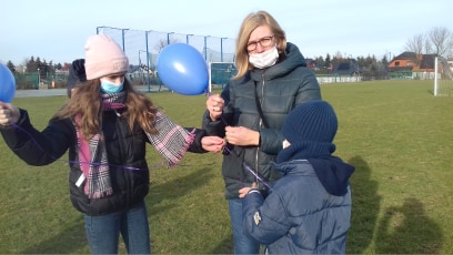 Akcja Balonik dla Marcelka w Dobrzycy