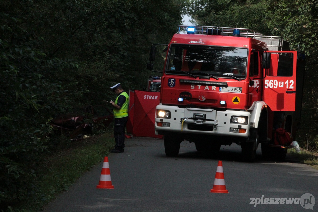 Tragiczny wypadek w gminie Chocz