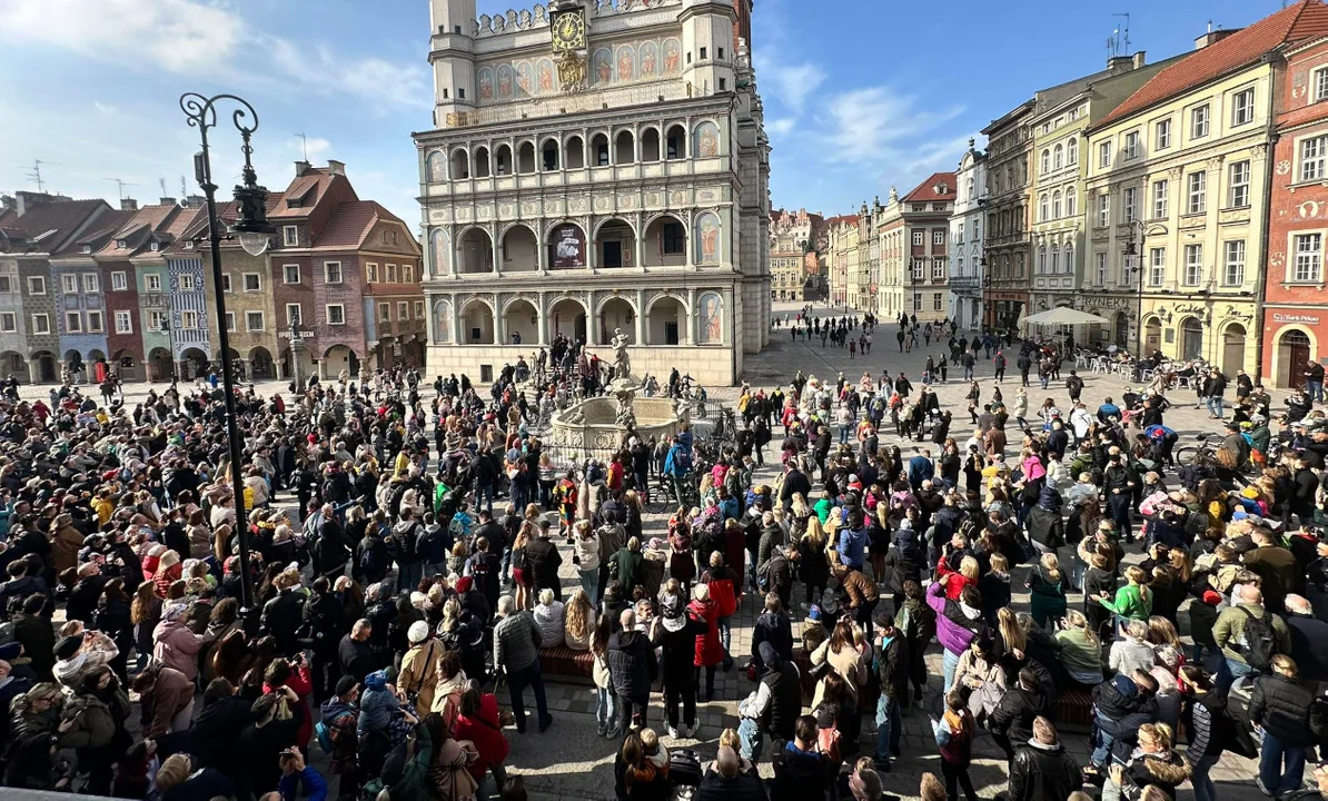 Tłumy w centrum Poznania. Kolejka do ratusza i Kaziuk Wileński [ZDJĘCIA] - Zdjęcie główne