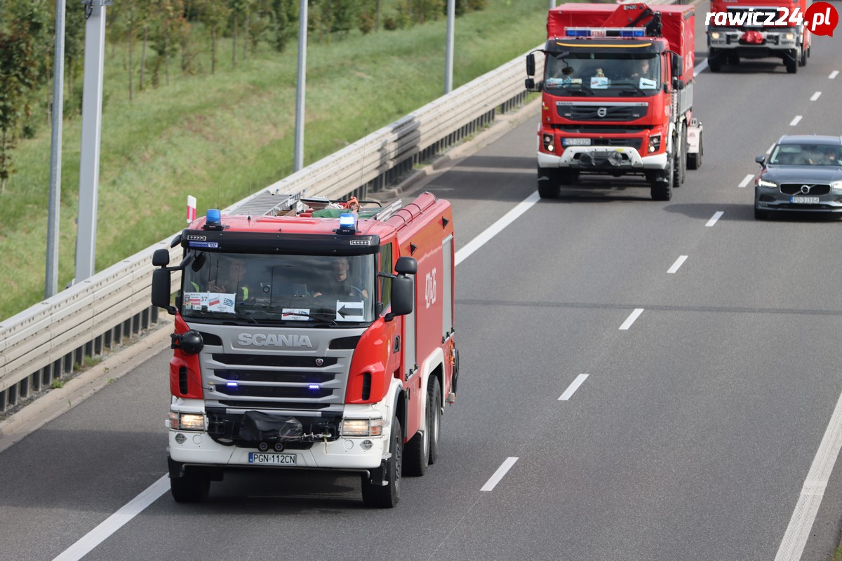 Wielkopolscy strażacy wracają S5 