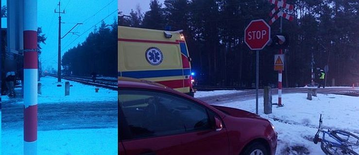 Pociąg uderzył w osobówkę na przejeździe. Utrudnienia w ruchu pociągów - Zdjęcie główne