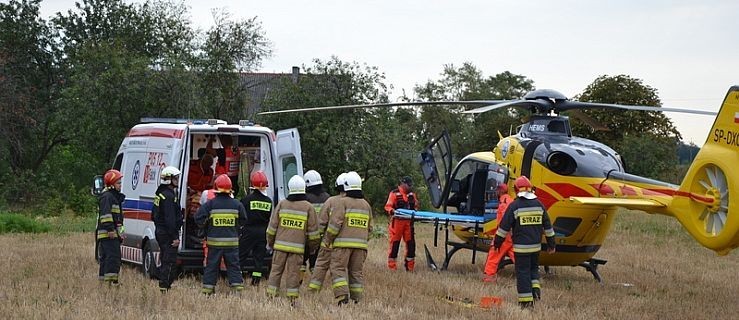 5-latek wypadł z okna. Zabrał go śmigłowiec LPR - Zdjęcie główne