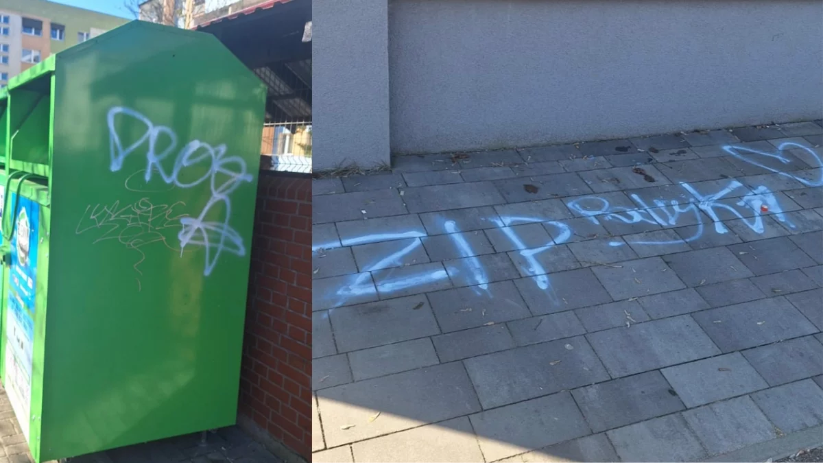 „Festiwal wandalizmu” w Pile. Sprawcy wpadli na gorącym uczynku