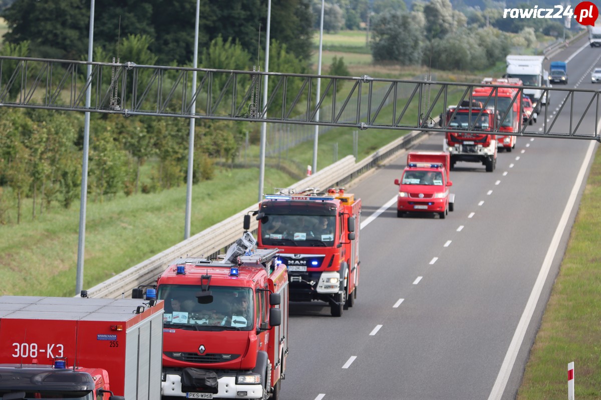 Wielkopolscy strażacy wracają S5 