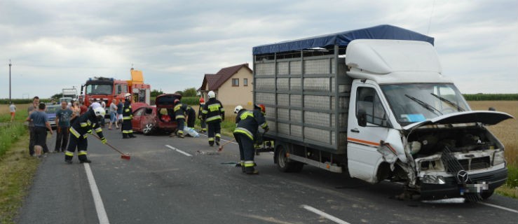 Kierowca ciężarówki wyprzedzał i nie ustąpił pierwszeństwa - Zdjęcie główne