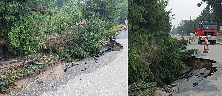 Uszkodzony dom, zerwana droga, 130 interwencji strażaków. Wojewoda o nawałnicy  - Zdjęcie główne