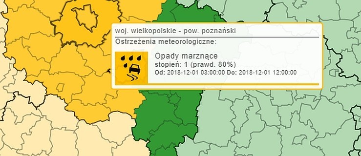 UWAGA: To będzie trudna noc i poranek na drogach. Jest OSTRZEŻENIE  - Zdjęcie główne