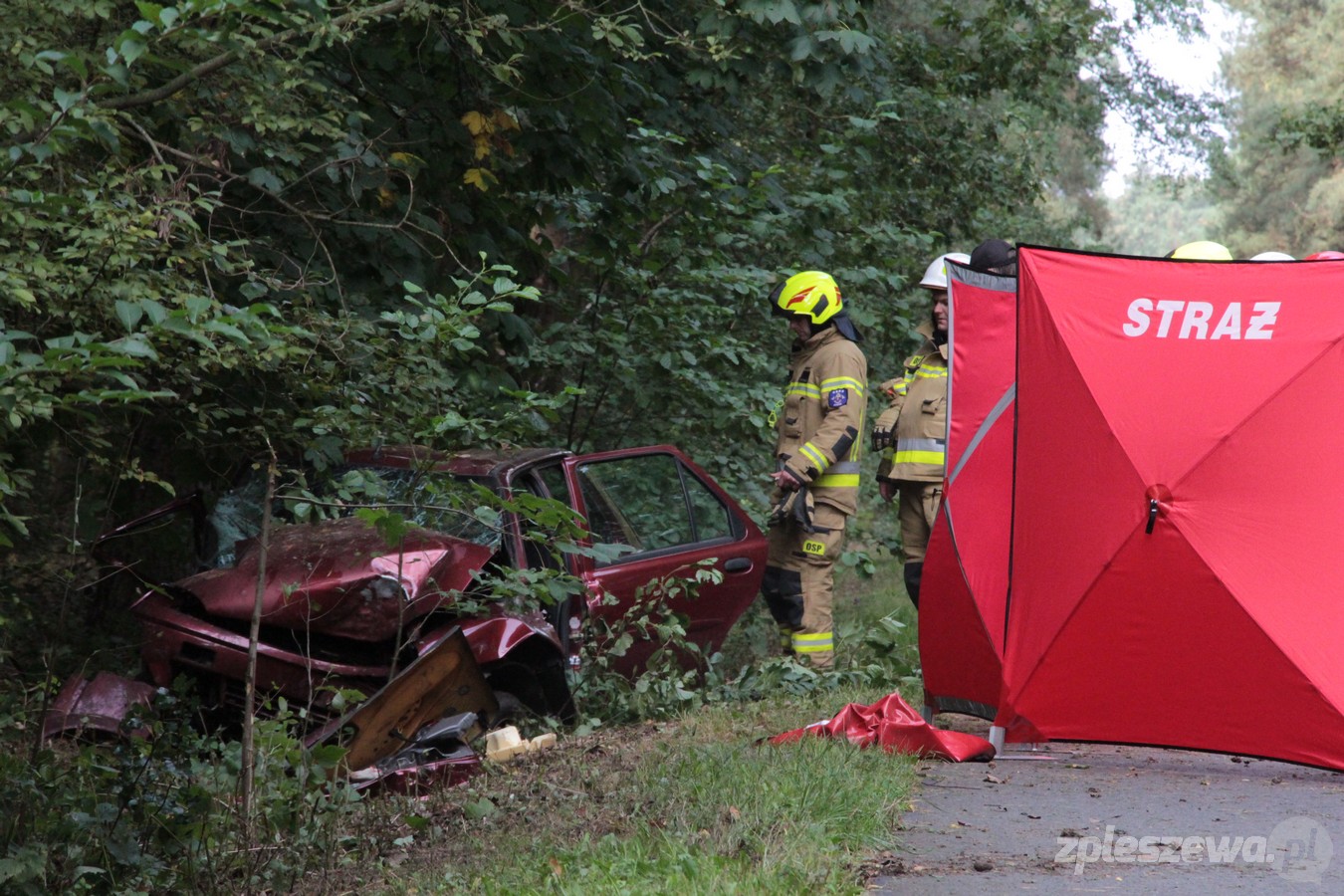 Tragedia na drodze. Nie żyje 21-letni kierowca 