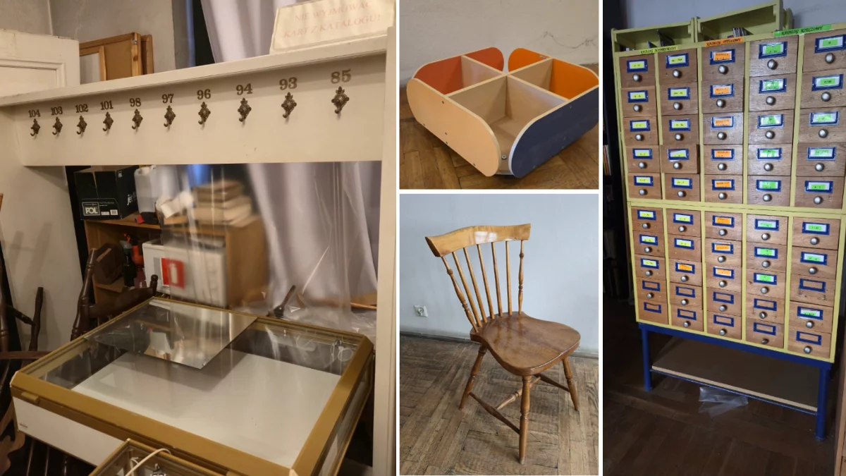 Kultowe meble za złotówkę. Wielka wyprzedaż w Bibliotece Raczyńskich