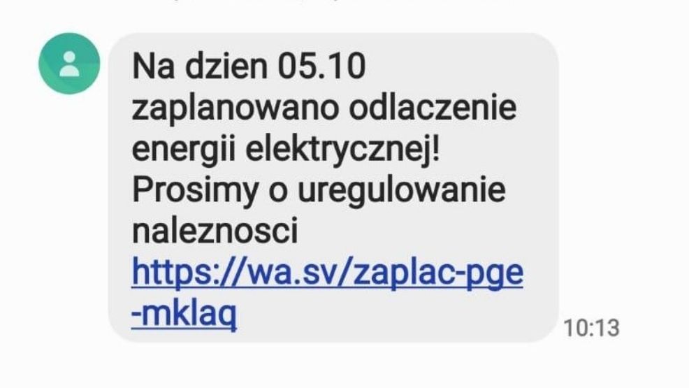 Uwaga na tego typu wiadomości! Oszuści wyłudzają wrażliwe dane - Zdjęcie główne