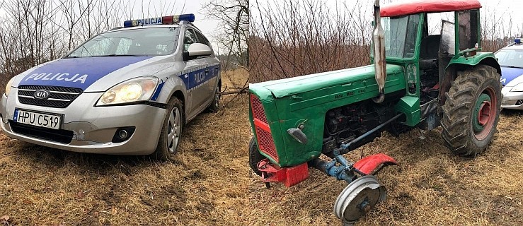 Brawurowy pościg. Bracia uciekali policji ciągnikiem rolniczym - Zdjęcie główne