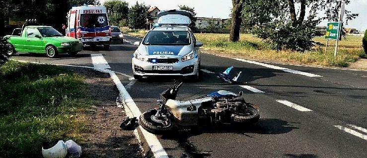 Zderzenie motoroweru z samochodem dostawczym. Nie żyje 60-latek  - Zdjęcie główne