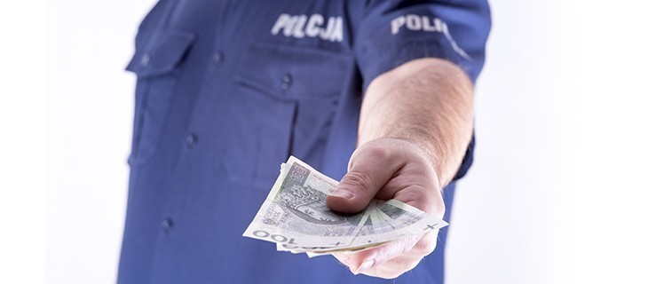 Próbował przekupić policjanta. Schował pieniądze między dokumenty - Zdjęcie główne