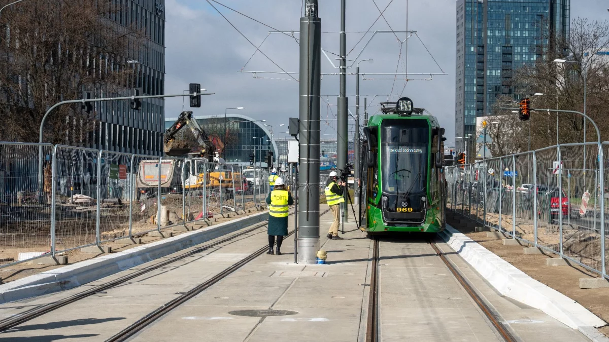 Tramwaje wróciły w tej części Poznania. To szybciej niż planowano