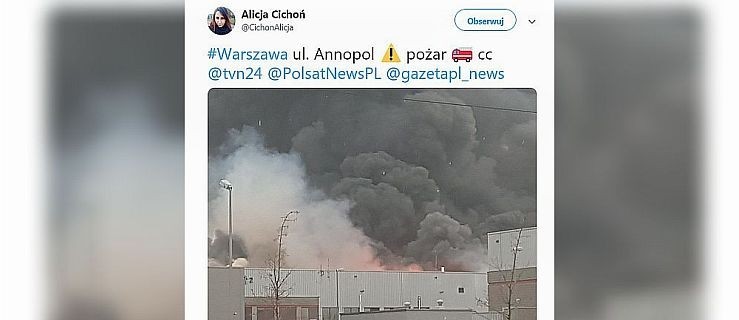 Ogromny pożar hali. Sieć T-Mobile zmaga się z awariami w całej Polsce - Zdjęcie główne