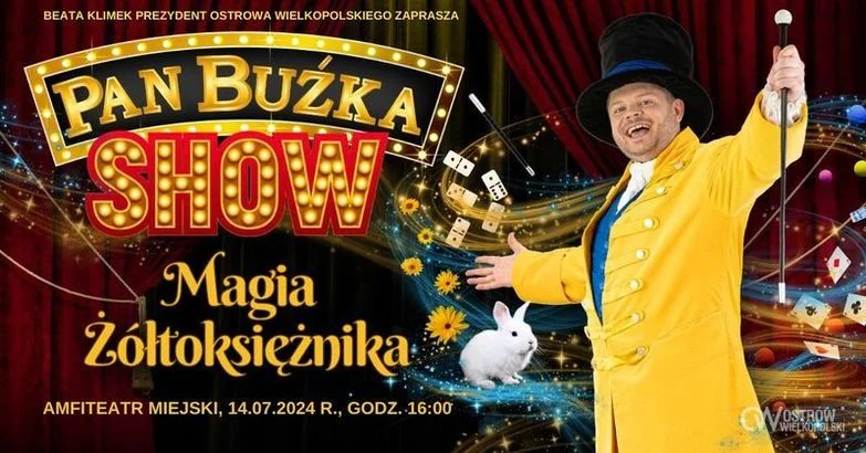 Magik z milionem obserwujących na TikToku. Pan Buźka wystąpi w Ostrowie Wlkp. - Zdjęcie główne