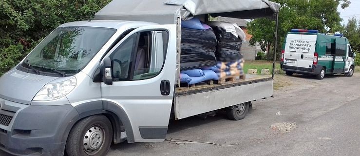 Bus przeładowany o ponad 1,5 tony. Dodatkowo kierowca nie zabezpieczył towaru - Zdjęcie główne