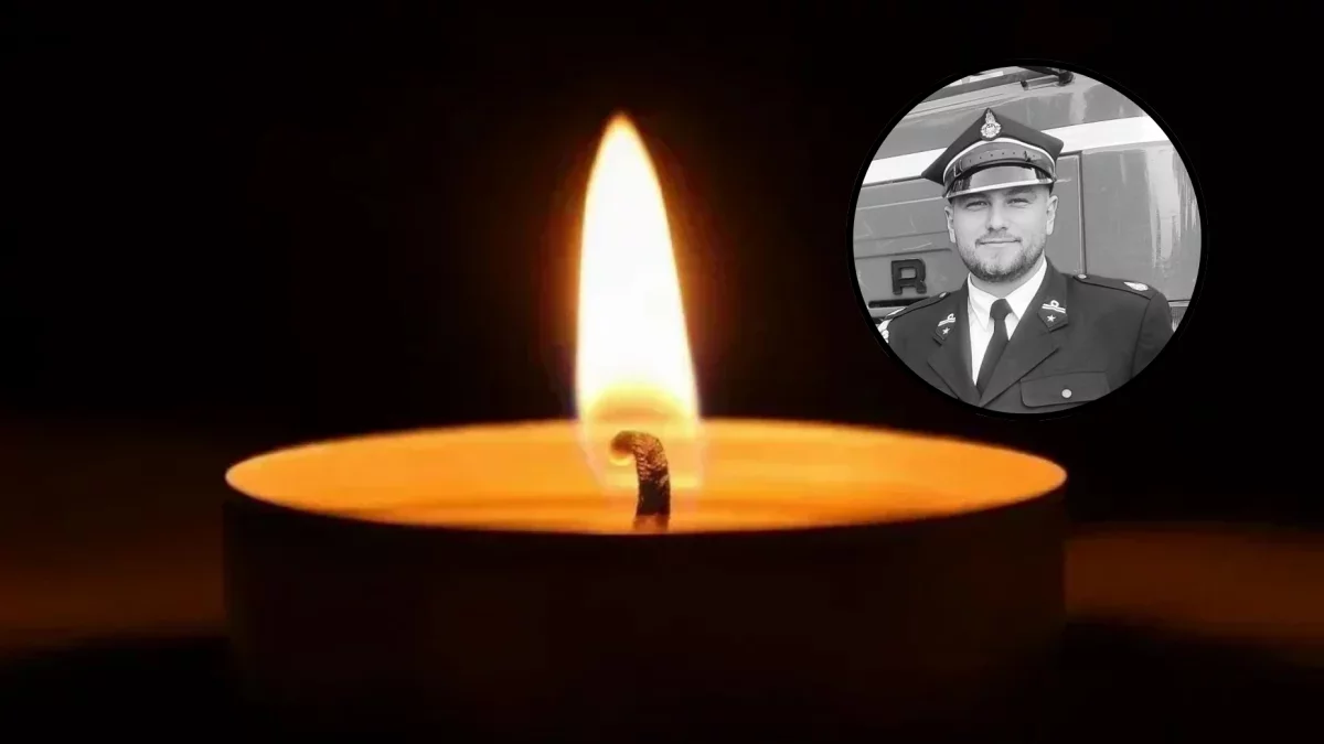 Mieszkańcy żegnają tragicznie zmarłego strażaka i policjanta