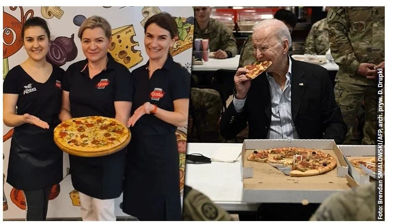 Pizza z Głogowa Małopolskiego - zjadł ją sam Joe Biden, prezydent USA - Zdjęcie główne