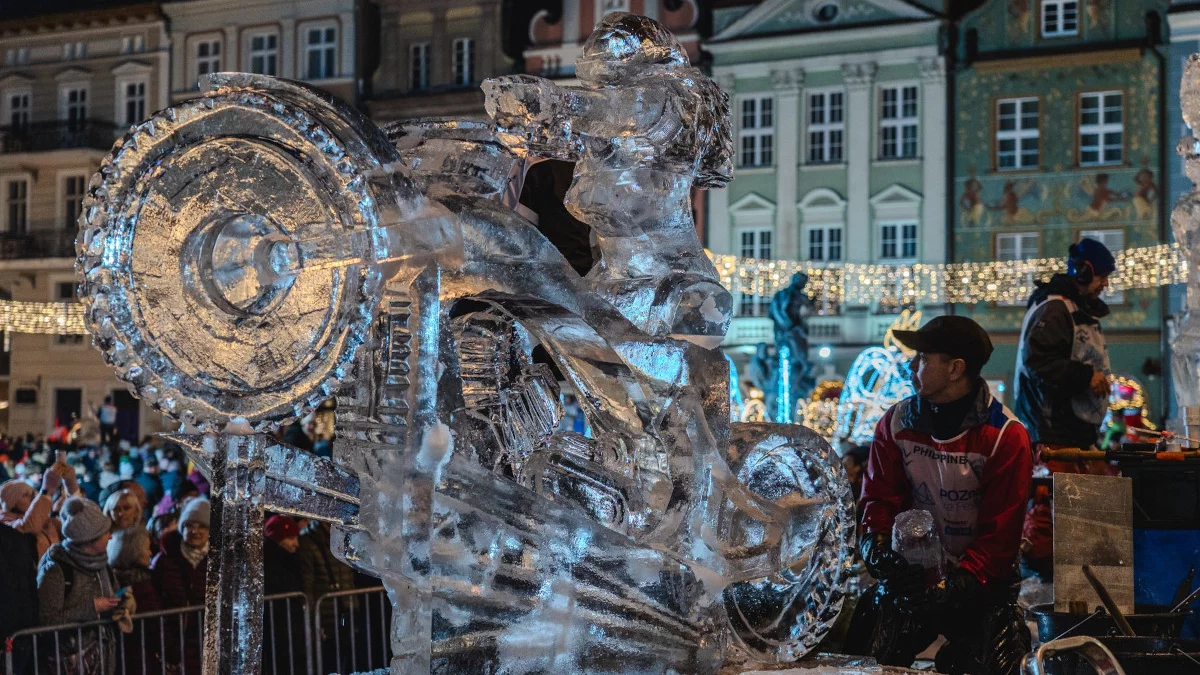 Znamy zwycięzców Poznań Ice Festival 2025. Rzeźby zapierają dech w piersi - Zdjęcie główne