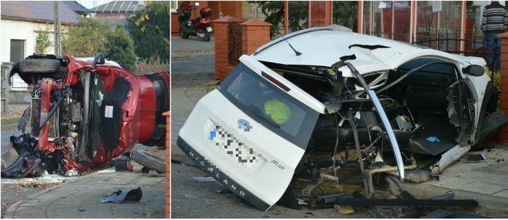 Auta rozpadły się na kawałki. 17-latka zabrała karetka - Zdjęcie główne