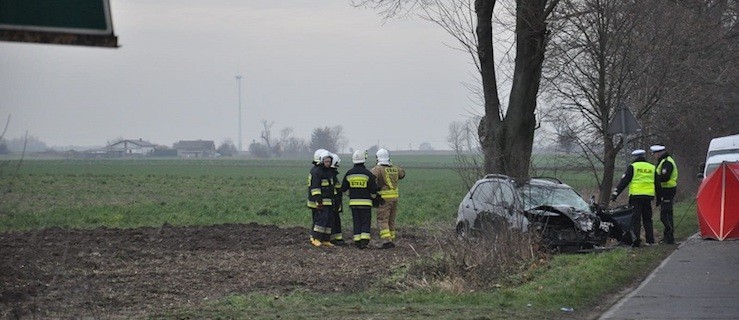 Śmiertelny wypadek z udziałem busa i osobówki. Nie żyje kierowca  - Zdjęcie główne