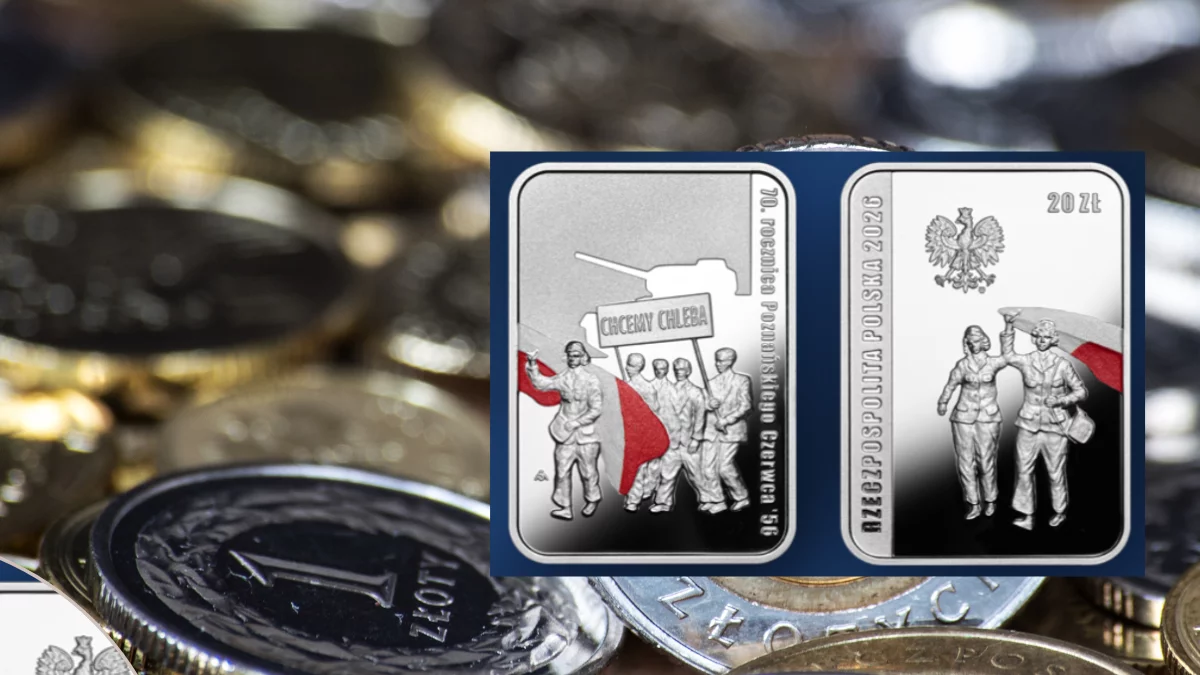 Pojawiła się nowa, wyjątkowa srebrna moneta. Upamiętnia ważne wydarzenie w Poznaniu