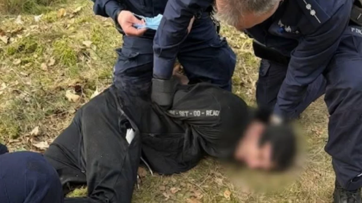 Kolizja na A2 przerodziła się w obławę z użyciem drona. Wiadomo, dlaczego 33-latek uciekał