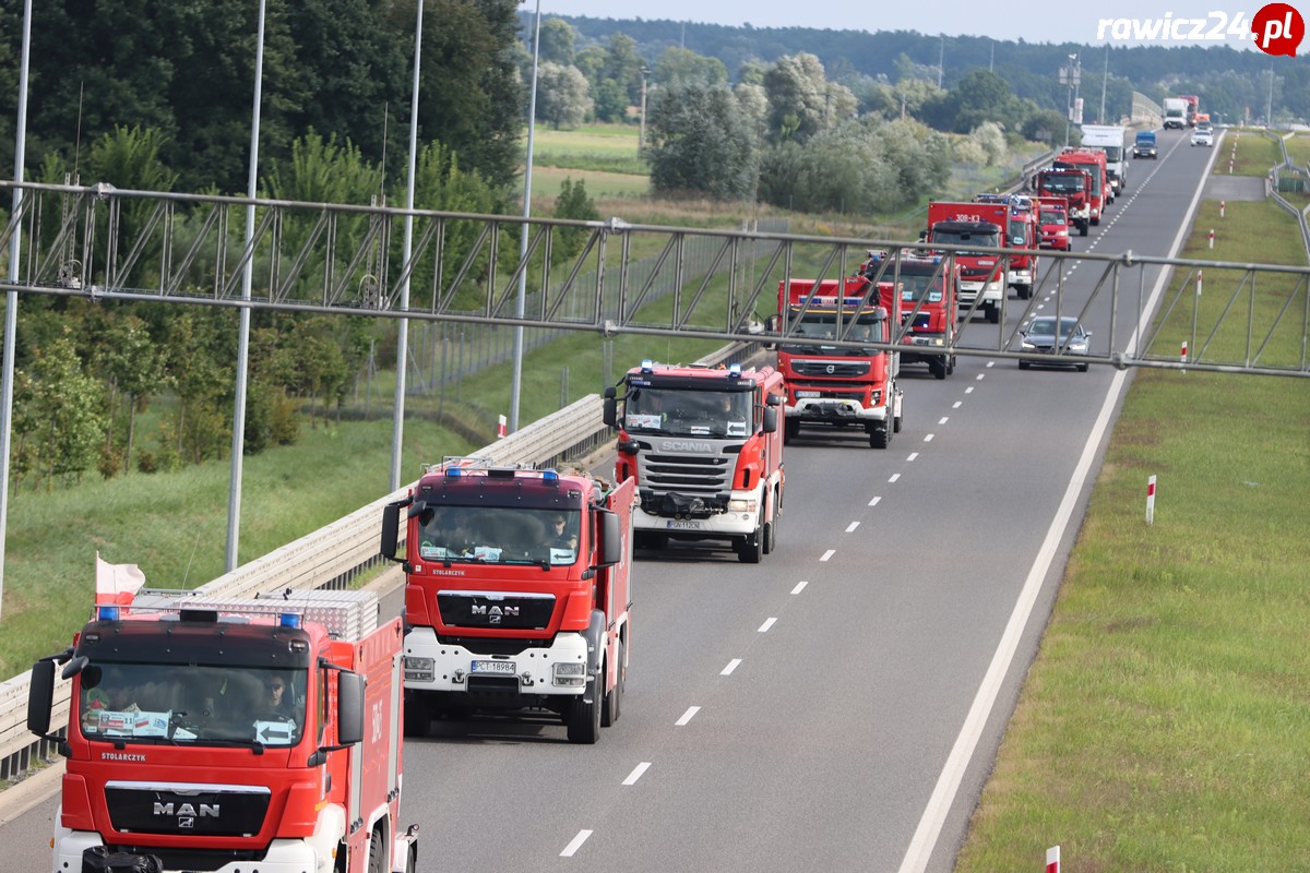 Wielkopolscy strażacy wracają S5 