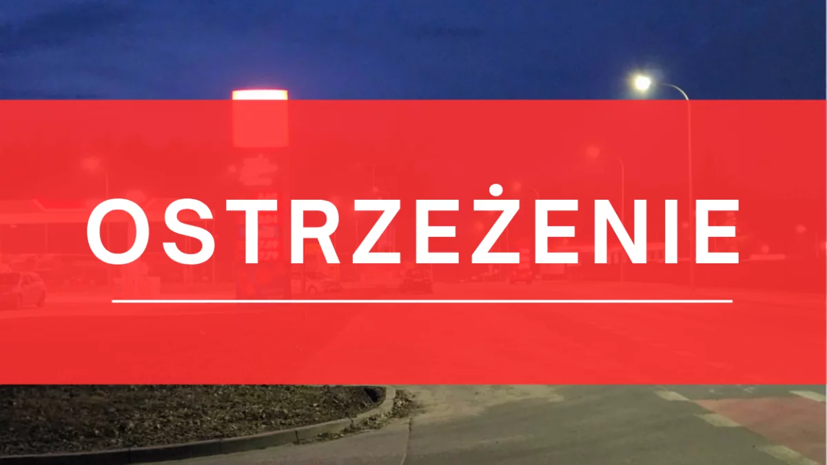 Komunikat dla województwa wielkopolskiego i połowy Polski. Dotyczy najbliższej nocy