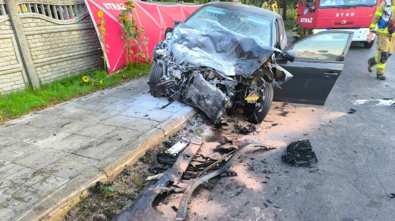 Śmiertelny wypadek na południu regionu. Dwie osoby nie żyją [AKTUALIZACJA] - Zdjęcie główne