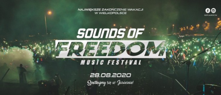 Znamy termin Sounds of Freedom - Jarocin 2020 - Zdjęcie główne