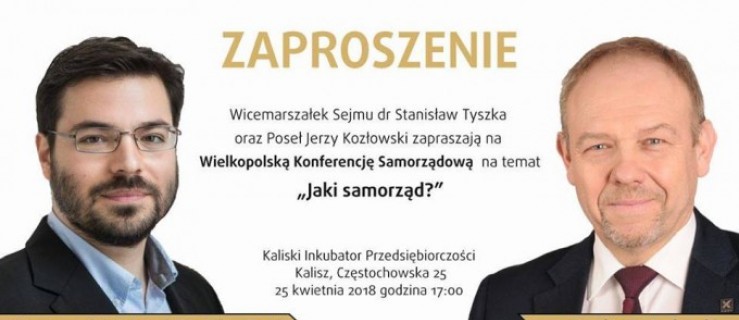 Wicemarszałek Sejmu zaprasza na konferencję "Jaki samorząd?"  - Zdjęcie główne