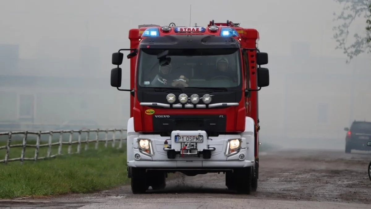 Pożar w szkole w Murowanej Goślinie. Ewakuowano ponad 430 osób - Zdjęcie główne