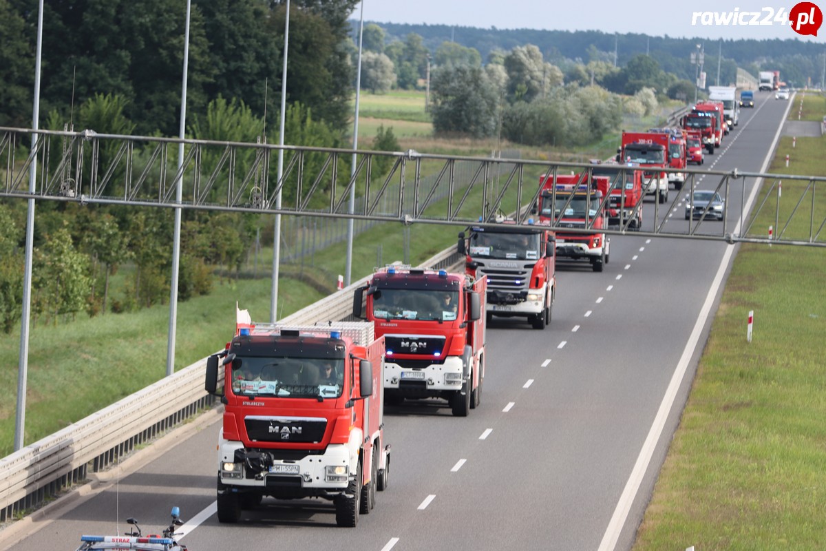 Wielkopolscy strażacy wracają S5 