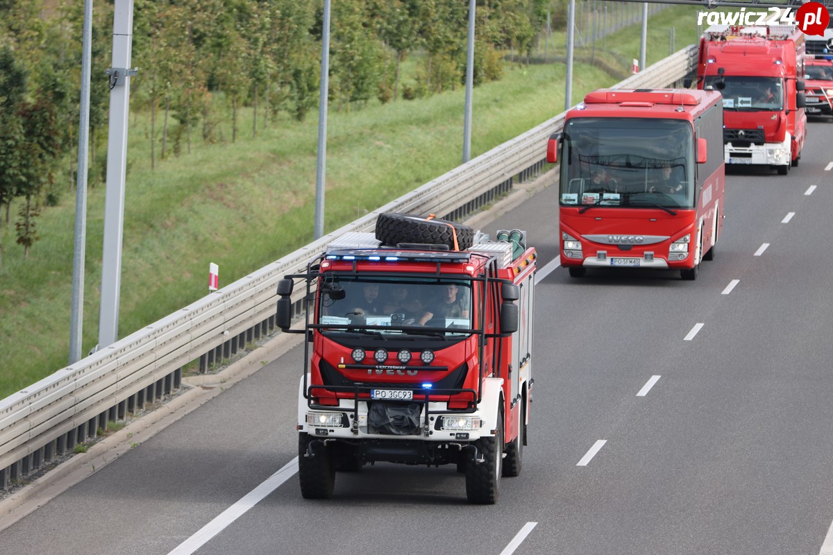 Wielkopolscy strażacy wracają S5 