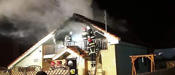 Kobieta zginęła w pożarze domu jednorodzinnego - Zdjęcie główne