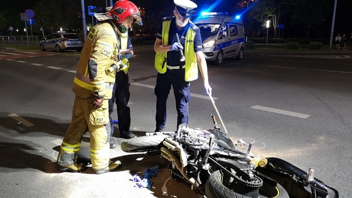 Tragedia w Lesznie. Zginął 46-letni motocyklista  - Zdjęcie główne