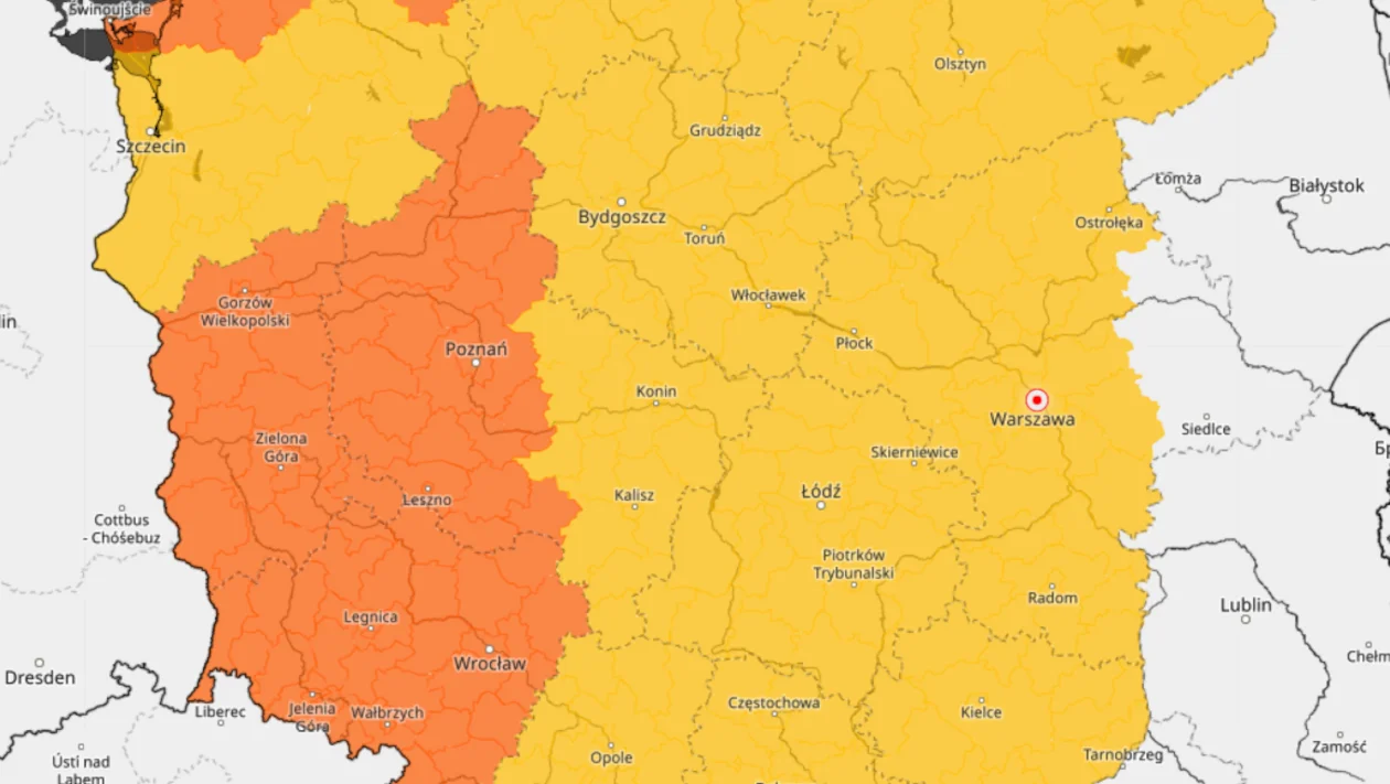 Porywy wiatru osiągną nawet 90 kilometrów na godzinę. Alert dla Wielkopolski - Zdjęcie główne