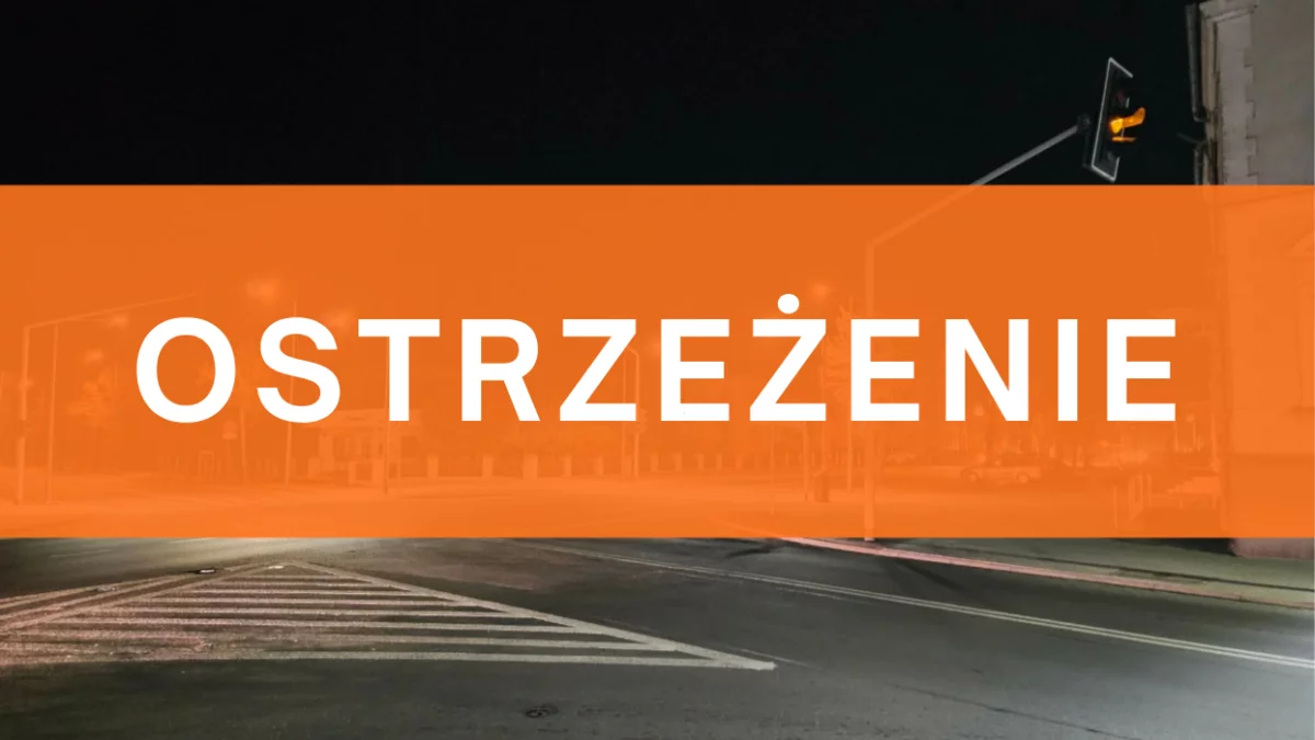 Centrum Zarządzania Kryzysowego ostrzega. Alert dla całej Wielkopolski