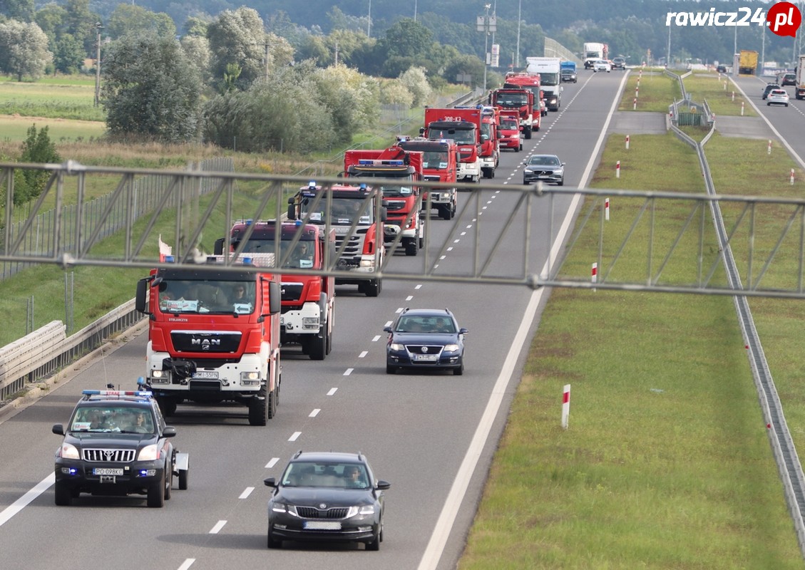 Wielkopolscy strażacy wracają S5 