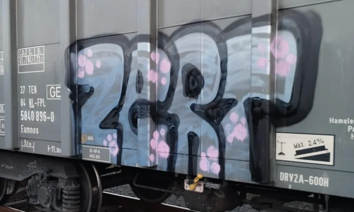 Malował graffiti na wagonie pociągu. Teraz odpowie przed sądem - Zdjęcie główne