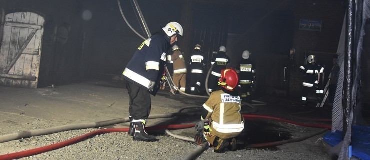Ogień wychodził już ponad dach. Sąsiedzi ruszyli na pomoc - Zdjęcie główne