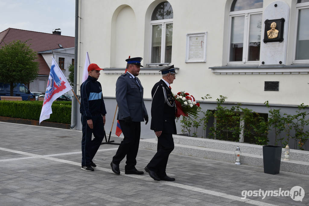 XIX Pielgrzymka Służb Mundurowych podążała do świątyni na Zdzieżu w Borku Wlkp.