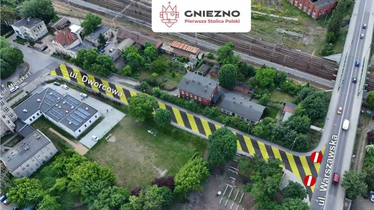 Uwaga kierowcy! Ważna ulica w Gnieźnie zostanie zamknięta. Sprawdź, gdzie wystąpią utrudnienia