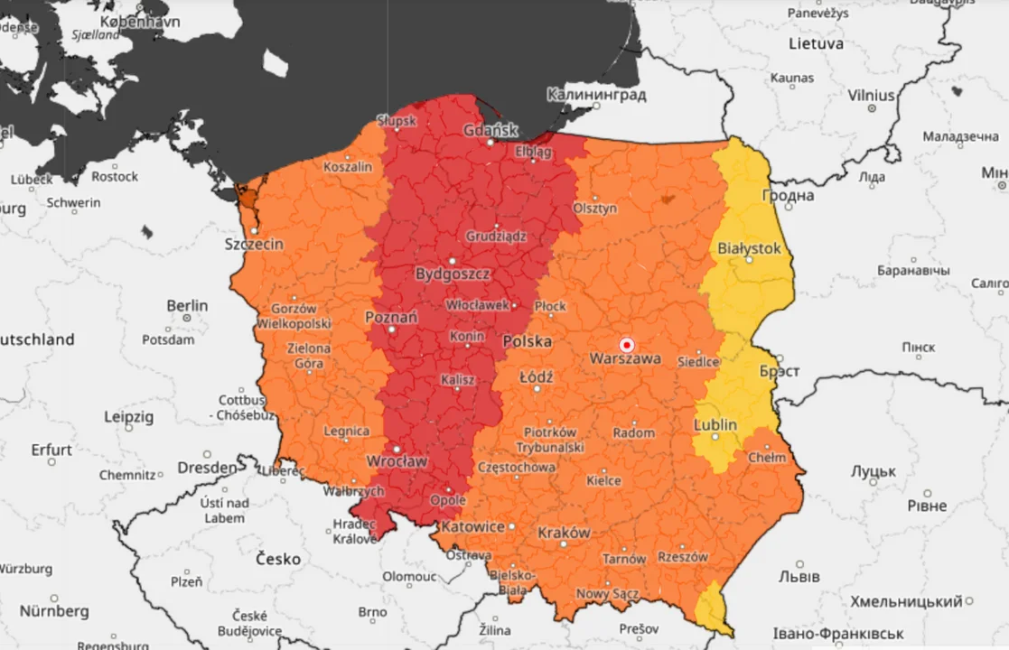 Upały i burze w Wielkopolsce. IMGW wydało najwyższe ostrzeżenie dla części regionu - Zdjęcie główne