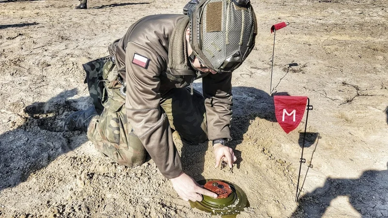 Wysadzali miny pod Poznaniem. Terytorialsi szkolili się na poligonie w Biedrusku - Zdjęcie główne
