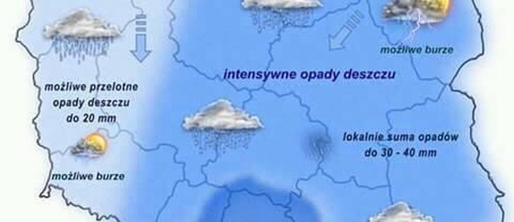 Ostrzeżenie! Burze z opadami deszczu oraz gradu w Wielkopolsce - Zdjęcie główne