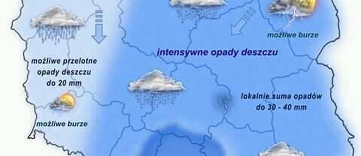 Ostrzeżenie! Burze z opadami deszczu oraz gradu w Wielkopolsce - Zdjęcie główne