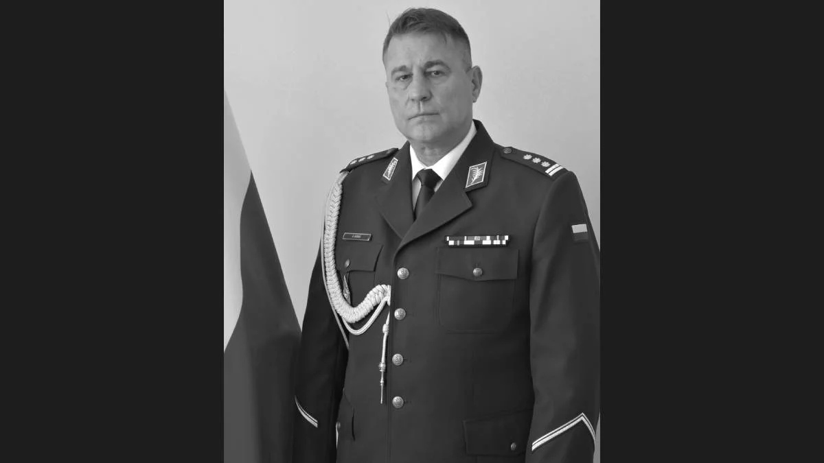 Ostatnie pożegnanie komendanta policji z Turku. Insp. Andrzej Haraś zmarł tragicznie - Zdjęcie główne